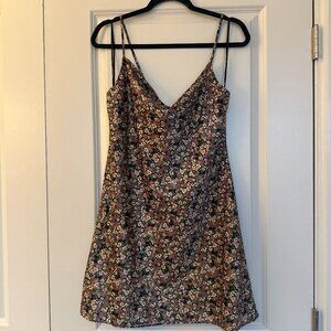 Lola Grace Ditsy Floral Mini Slip Dress - Size Medium